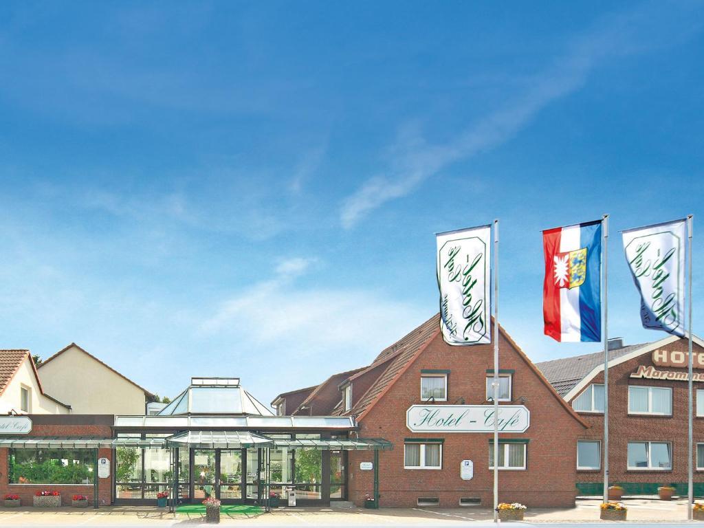 Hotel-Café Kampe Norderstedt Exterior foto